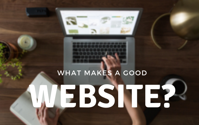 What makes a good website